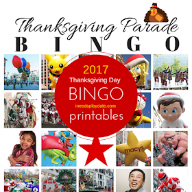 Thanksgiving Day Parade BINGO for 2017 {Free Printables}