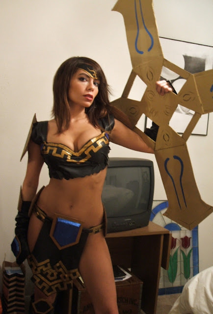 Cosplay de Sivir, de LOL. Qué frescuraza