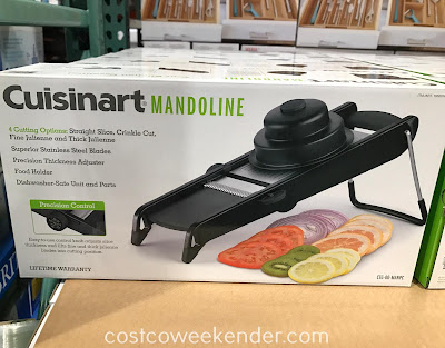 Make food prep easier and faster with the Cuisinart Mandoline Slicer