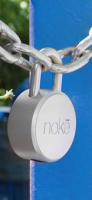Noke World's First Smart Lock with Keyless Bluetooth Mobile Padlock
