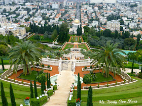 Bahai Gardens - Haifa, Israel  --- Ms. Toody Goo Shoes
