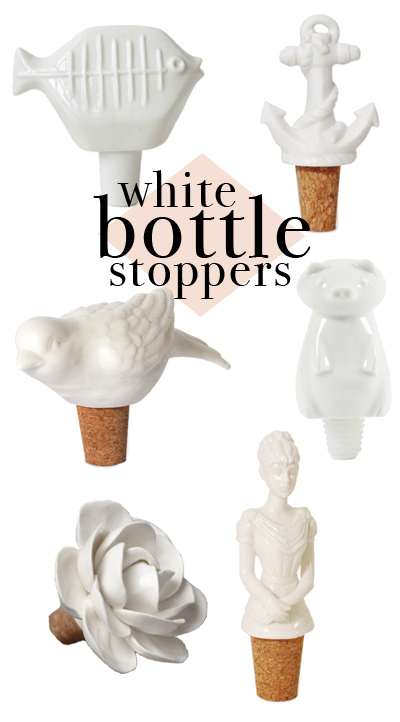 Bottle stoppers make great gifts when going to a dinner party or wedding