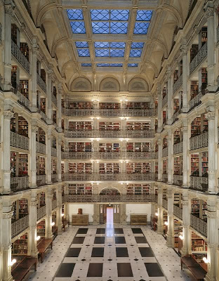 George Peabody Library, Baltimore, Maryland, USA 