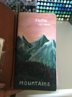 Voorkant eerste boekje Faith Journal