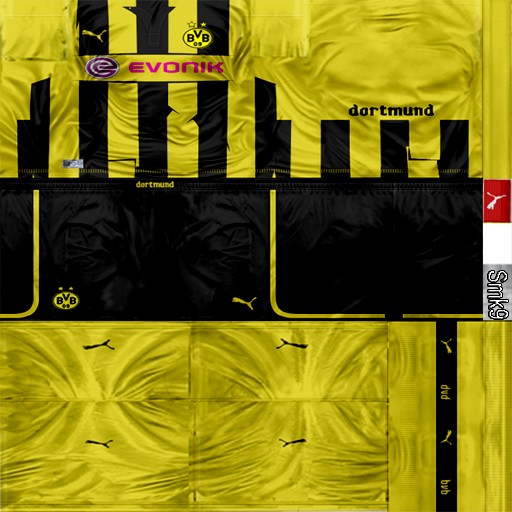 Uniforme Borussia Dortmund 2012/2013 by Smk9