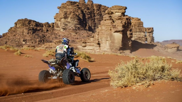 Dakar 2020: Ignacio Casale volvió a ganar en los Quads Etapa 4