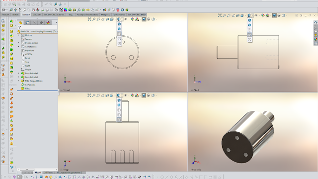 SolidWorks Viewports -Other Display Style