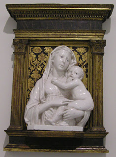 L Della Robbia Virgin and Child