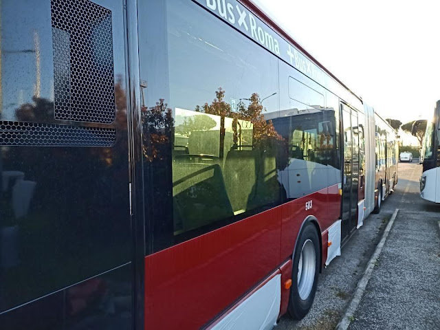 Atac: i nuovi bus snodati pronti per essere consegnati