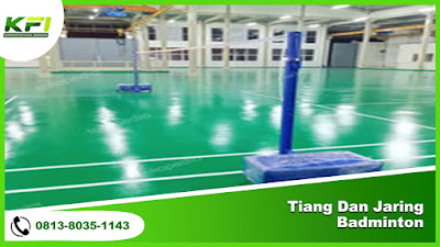 Tiang Dan Jaring Badminton