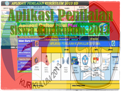 Contoh Format Aplikasi Penilaian Siswa Kurikulum 2013 SD, SMP, SMA - Berkas Kurikulum 2013