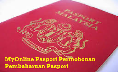 Permohonan Pembaharuan Pasport MyOnline Pasport 