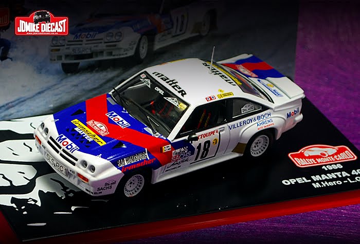 Opel Manta 400 1986 Rallye Automobile De Monte Carlo