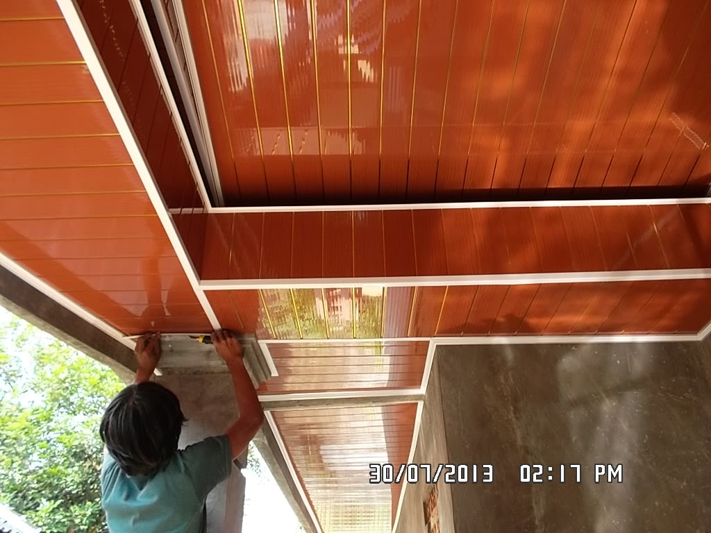 Kang Bang Lampung Plafon  PVC  Pemasangan Plafon  Rumah 