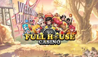 Screenshots of the Full house casino: Lucky slots for Android tablet, phone.