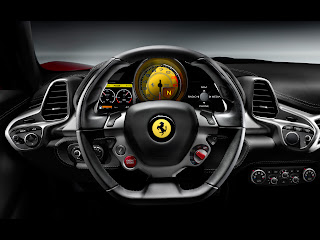 interior ferrari 458 Italia