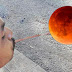 Biratnagar Man Claims That The Moon Turned Blood Red Yesterday Because he Spit Bhola On It
