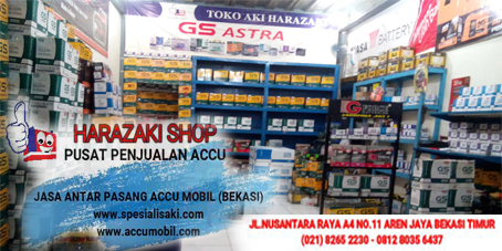toko aki mobil bekasi