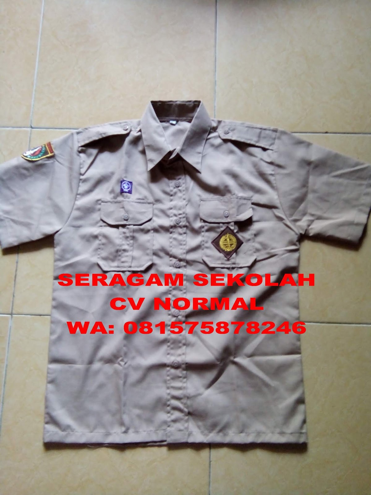 JUAL BAJU  SERAGAM SEKOLAH SD SMP SMA TERLENGKAP WWW 