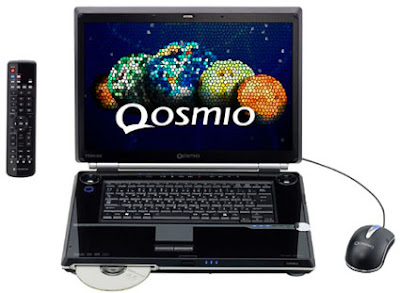 new Qosmio laptop notebook