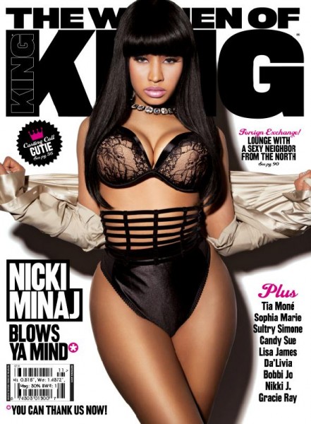 Nicki Minaj Covers King Magazine. Nicki Minaj: Mortal Kombat in