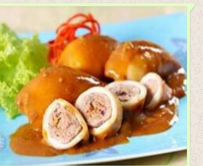 Daftar resep cumi isi telur asin