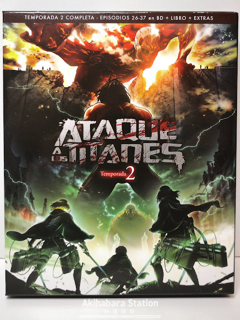 Reseña de Ataque a los Titanes (Shingeki no Kyojin 進撃の巨人) Temporada 2 en BD - Selecta Visión