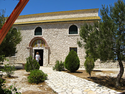 Monastery of the Transfiguration on Mount Pantocrator. Corfu. Greece. Монастырь Преображения Господня на горе Пантократор. Корфу. Греция.