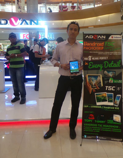 Advan Gelar Booth Pameran di Mall Kelapa Gading