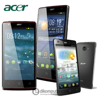 Daftar Harga Smartphone Acer Bulan Juni 2017