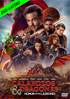 CALABOZOS Y DRAGONES – HONOR ENTRE LADRONES – DUNGEONS & DRAGONS – HONOR AMONG THIEVES – DVD-5 – DUAL LATINO – 2023 – (VIP)