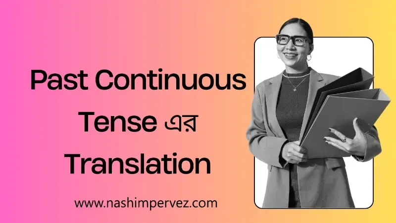 Past Continuous Tense এর Translation