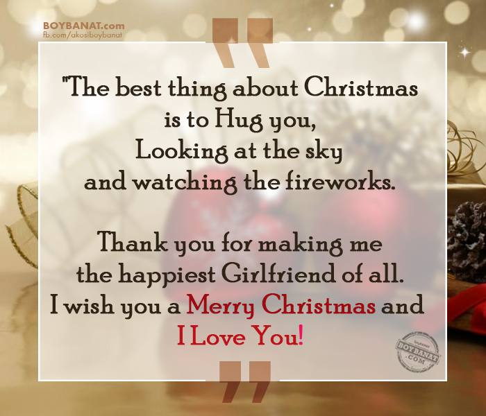 christmas quotes to boyfriend