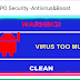 Something tells me this may not be a fully reliable virus warning.
