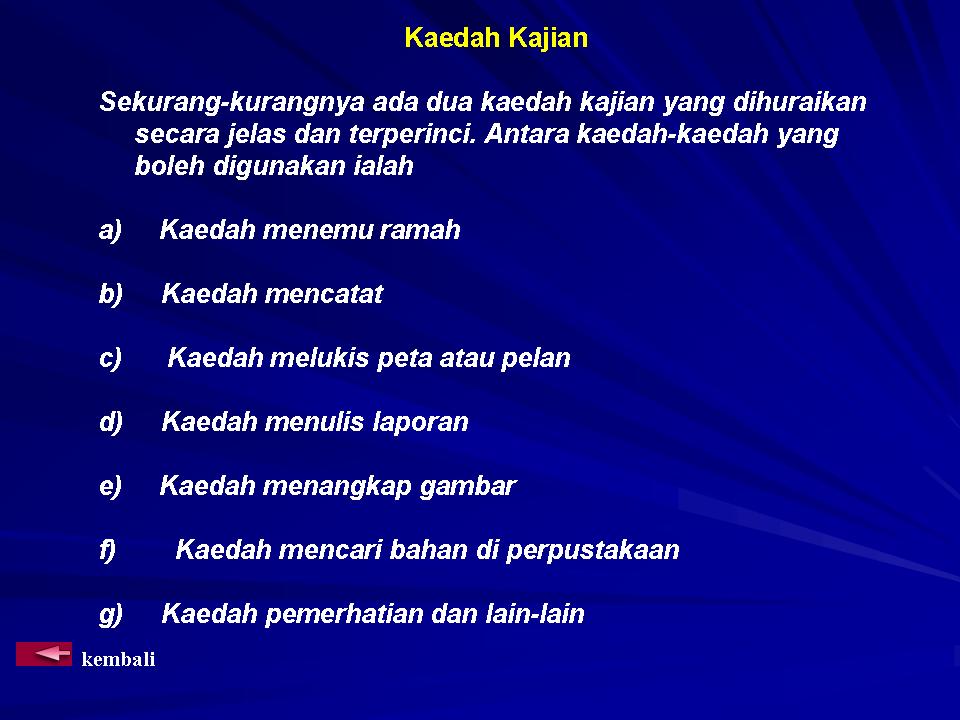 .sejarah tingkatan 1: Kaedah kajian