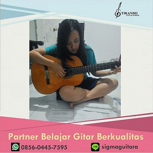 Cara bermain petikan gitar - Les Gitar Surabaya - Kursus Gitar