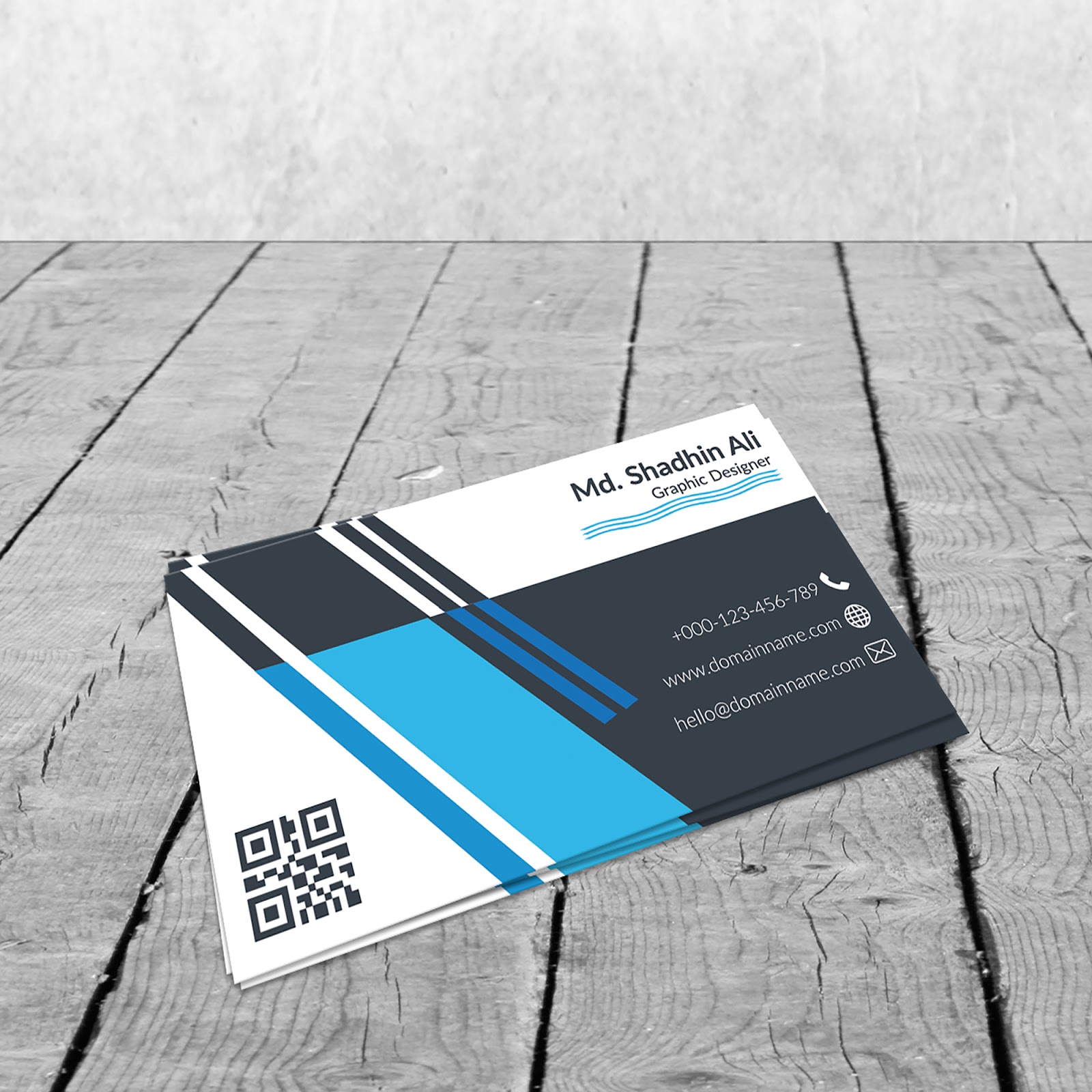 Download Creative Business Card Psd Mockup Free Download Freepik ...