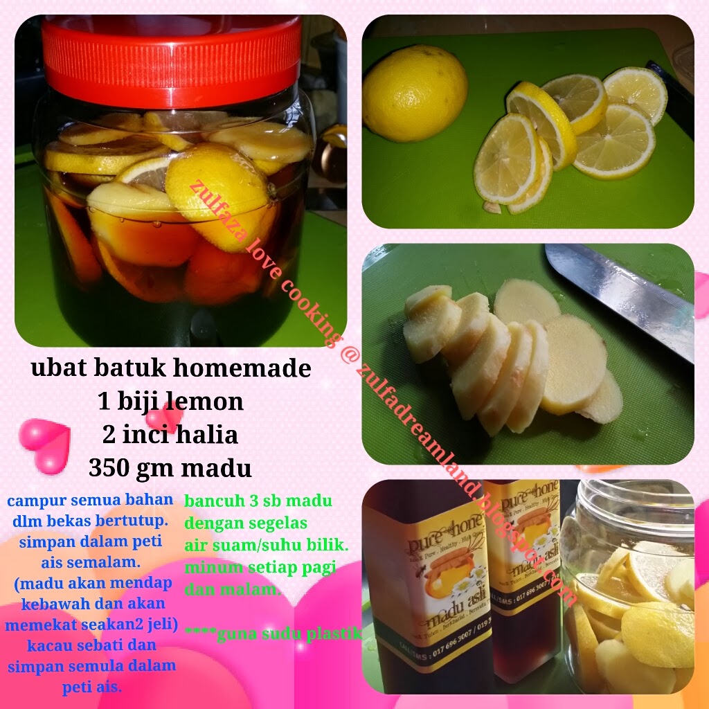 ZULFAZA LOVES COOKING: Ubat batuk homemade