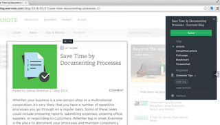 estensione Evernote Web Clipper