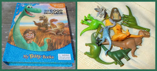 Disney, Disney Film, Interactive Books, My Busy Book, Phidal Publishing, Pixar, PVC Figurines, Small Scale World, smallscaleworld.blogspot.com, The Good Dinosaur, Arlo, Spot, Nash, Ramsey, T Rex Ranchers, Bold Butch, Pterodactyls, Apatosaurus, Clawtooth Mountain, 2015, Book And Pieces,