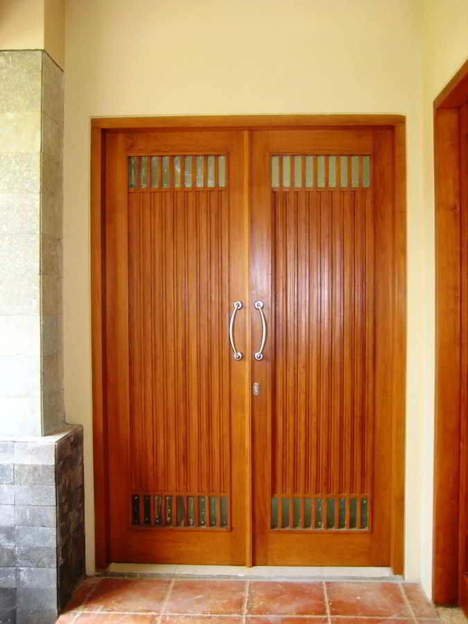  40 model desain pintu  utama  rumah  minimalis contoh gambar