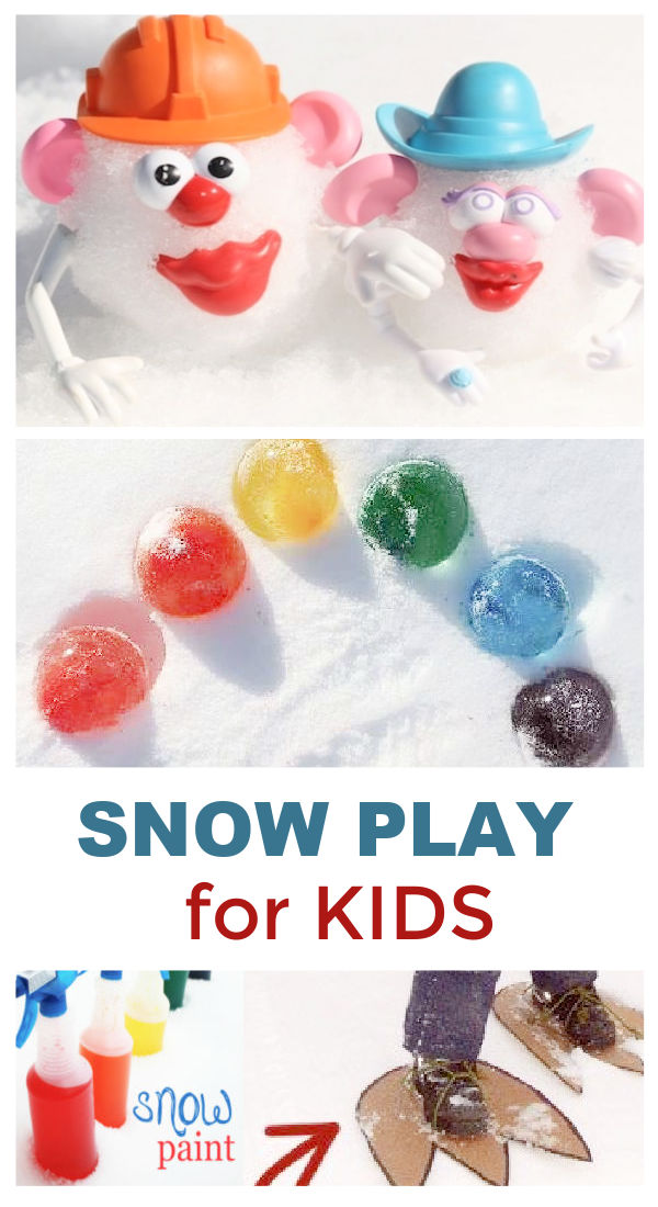 22+ fun and creative ways for kids to play in the snow #snow #snowplayideas #snowactivitiesforpreschool #growingajeweledrose #activitiesforkids