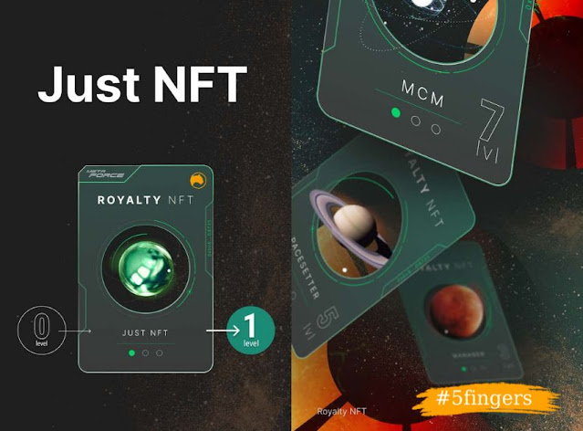 Just NFT is a basic zero-level NFT. By charging the NFT with Energy