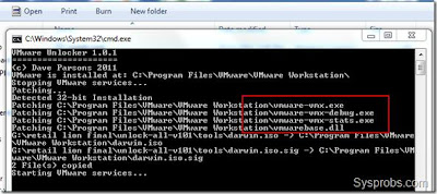 Unlocker for VMWare 8.0.1