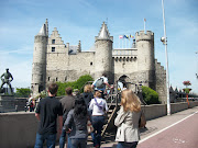 The medieval castle of Ghent (europe )