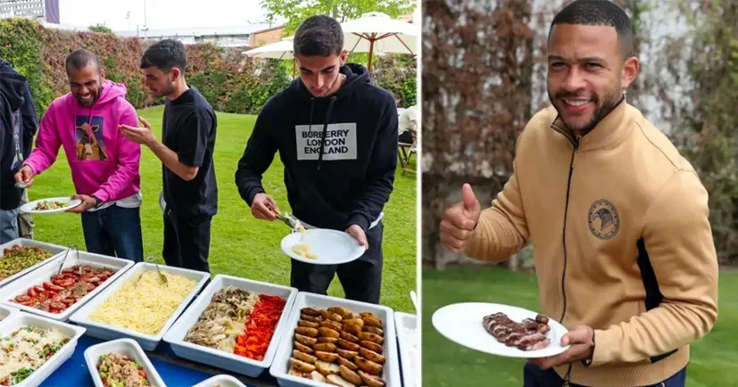 10 best pics from Barca's barbecue party organised by Xavi