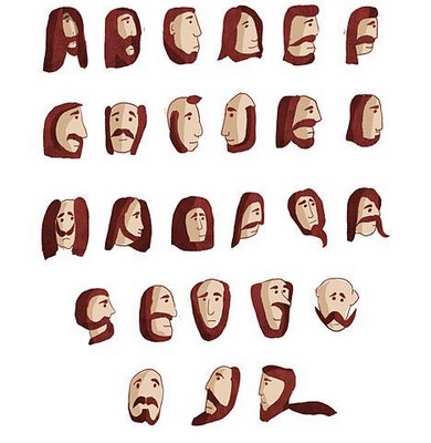 cool letters fonts. alphabet lettering A-Z.