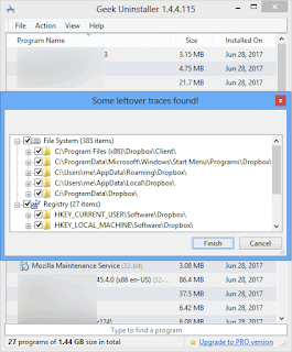 برنامج حذف البرامج المستعصية Geek Uninstaller