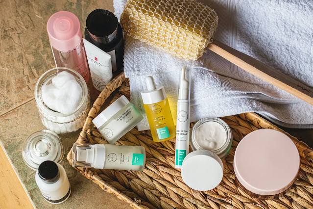 skin care routine products