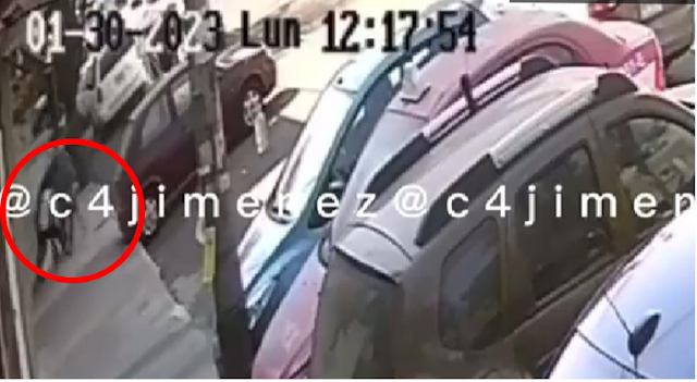 Video: Captan atreves de cámaras de vigilancia un levantón en calles de la CDMX